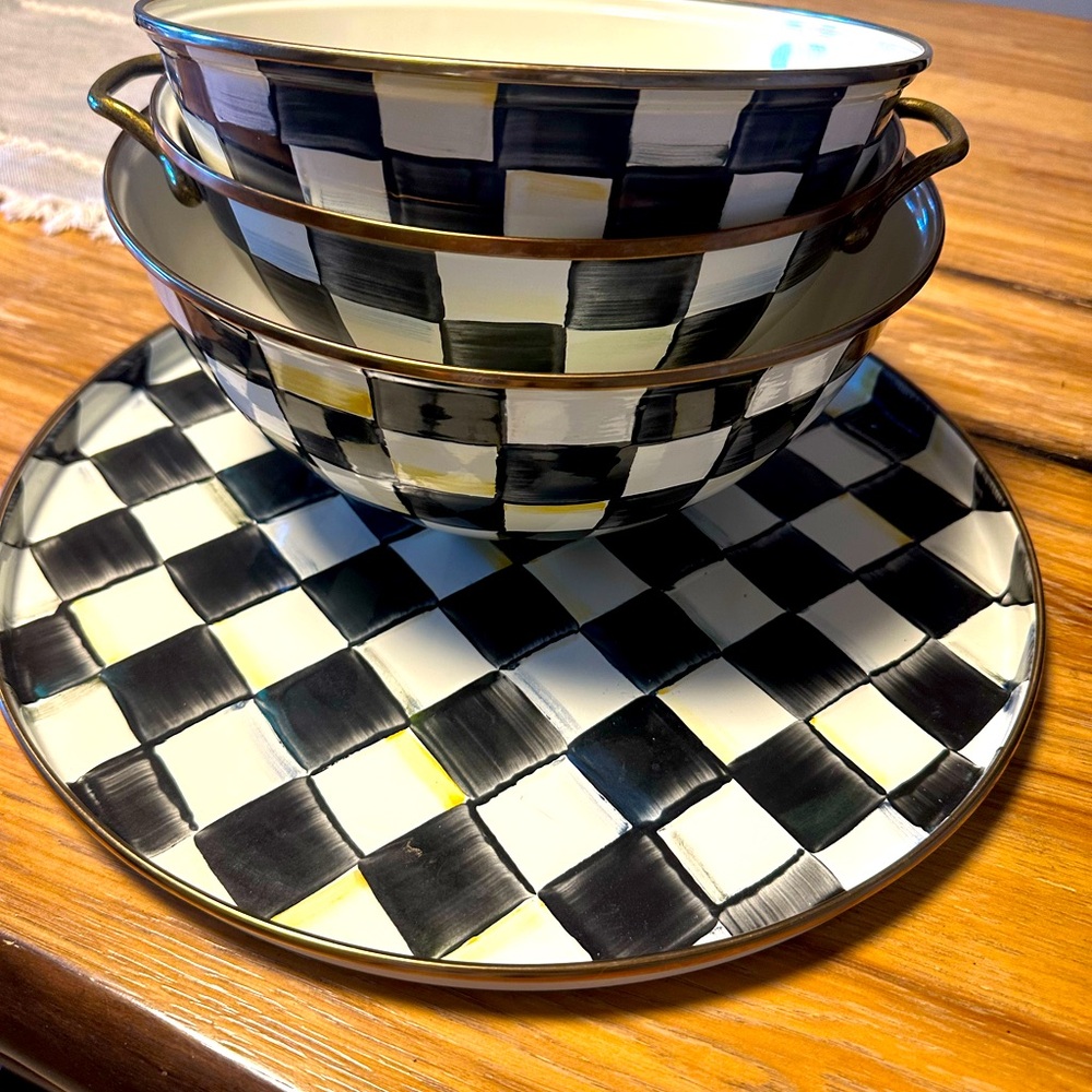 Mackenzie Childs dish set